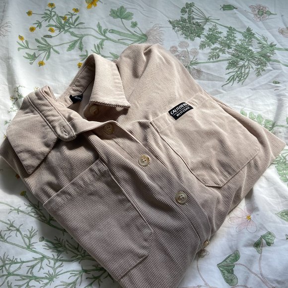 Cream corduroy shirt - Picture 3 of 3
